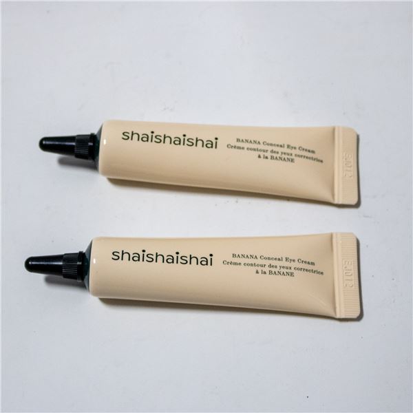 2 X 15G KB SHAISHAISHAI BANANA EYE CREAM CONCEALER