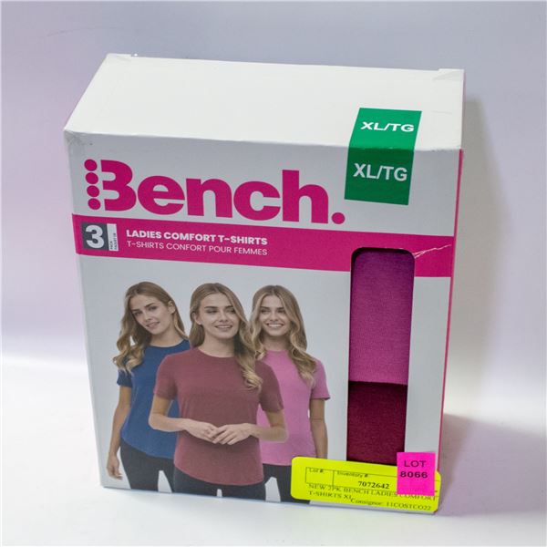 NEW 2PK BENCH LADIES COMFORT T-SHIRTS XL