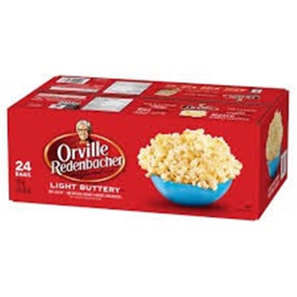 24 X 80G ORVILLE LIGHT BUTTERY POPCORN