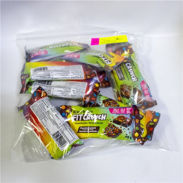 14 X 40G ROBERT IRVINES FIT CRUNCH PROTEIN BROWNIE