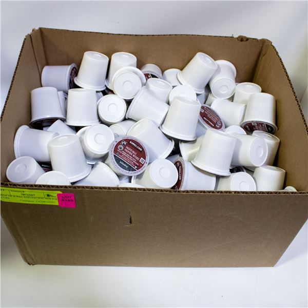 BOX OF KIRKLAND PACIFIC BOLD K CUPS