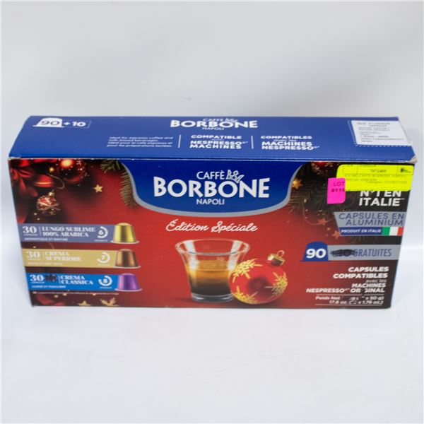 9 X 50G CAFFE BORBONE NAPOLI SPECIAL EDITION