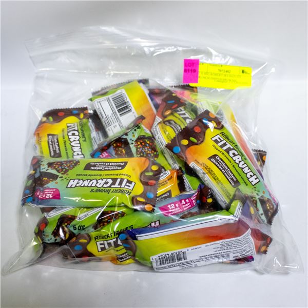 17 X 40G ROBERT IRVINES FIT CRUNCH DIPPED BROWNIE