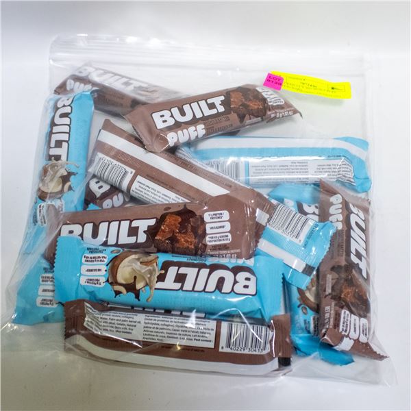 REPACKED 14 X 40G BUILT PUFF PROTEIN BARS