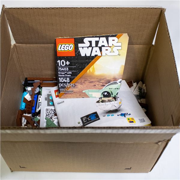 REBOXED LEGO STARWARS GROGU WITH HOVER BALL