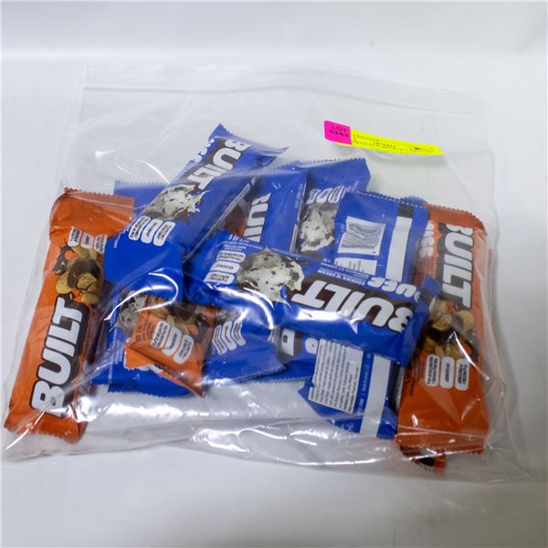 REPACKED 12 X 40G BUILT PROTEIN BARS