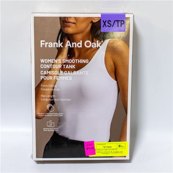 2PK FRANK & OAK WOMENS SMOOTHING CONTOUR TANKS XS