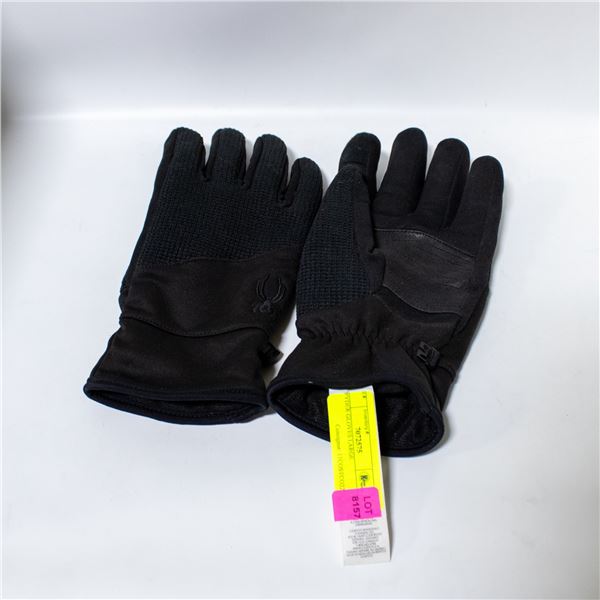 SPYDER GLOVES LARGE