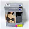 Image 1 : 2PK CALVIN KLEIN PUSH UP PLUNGE BRAS 38C