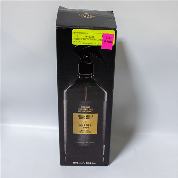 1L ANTIGA ROOM SPRAY AMBER & VANILLA