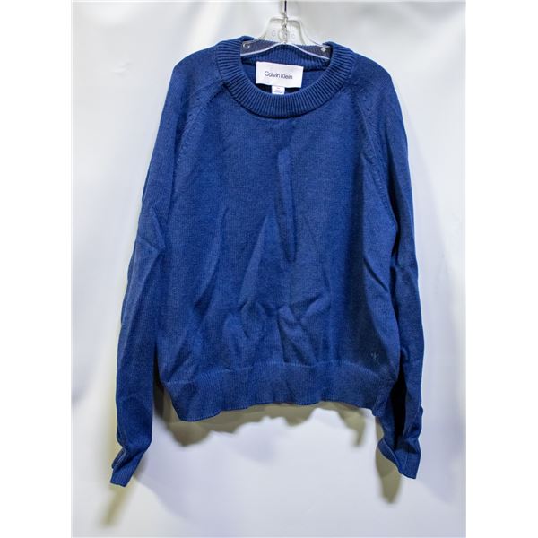 NEW CALVIN KLEIN CREWNECK SWEATER KNIT SHIRT SZ LG
