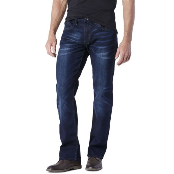 NEW BUFFALO DAVID BITTON SLIM STRAIGHT STRETCH