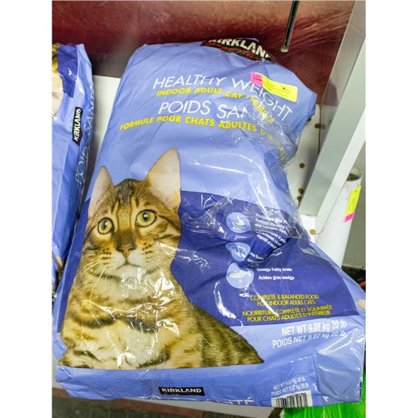 20LBS KIRKLAND HEALTHY WEIGHT INDOOR ADULT CAT