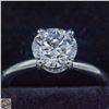 Image 1 : 14KT WHITE GOLD 2.1CT LAB DIAMOND RING SZ 6