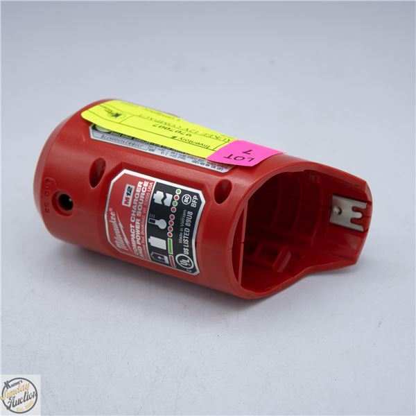MILWAUKEE 12V COMPACT CHARGER