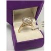 Image 2 : 10K 2.76G MOISSANITE 5.12CT RING SIZE 7