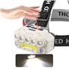 Image 6 : MOTION SENSOR RECHARGEABLE 7 LED+ COB HEADLAMP