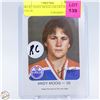 Image 1 : 1981-82 ANDY MOOG OILERS ROOKIE GOALIE