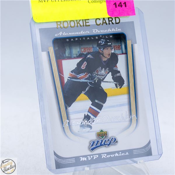 ALEXANDER OVECHKIN ROOKIE MVP UPPERDECK