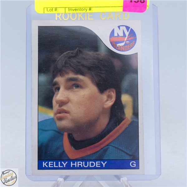 KELLY HRUDEY ROOKIE GOALIE O-PEE-CHEE