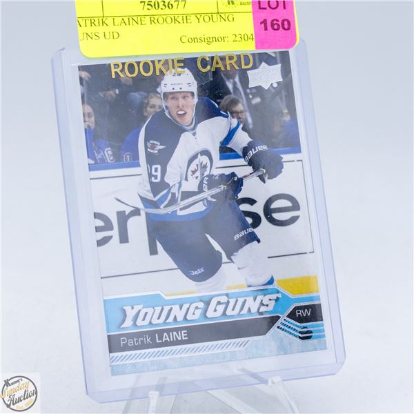 PATRIK LAINE ROOKIE YOUNG GUNS UD
