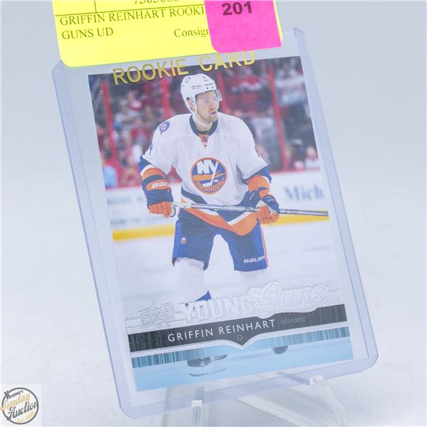 GRIFFIN REINHART ROOKIE YOUNG GUNS UD