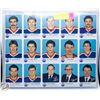 Image 1 : 1985-86 UNCUT SHEET OILERS 2 WAYNE GRETZKYS