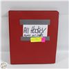 Image 1 : BINDER OF ALL NHL HOCKEY APPROX 207 CARDS