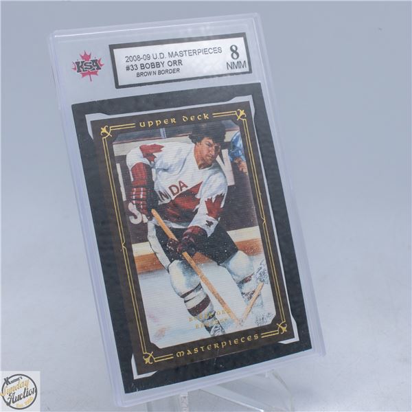 BOBBY ORR MASTERPIECE CANVAS CARD