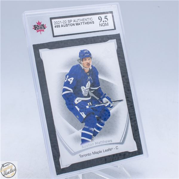 AUSTON MATTHEWS 9.5 GRADED CARD