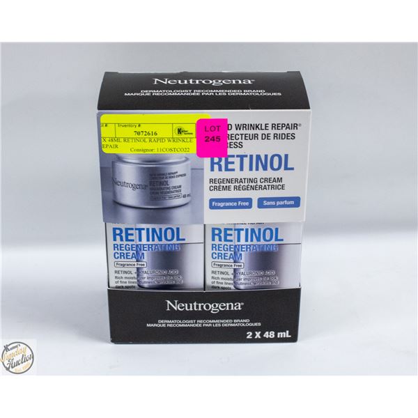 2 X 48ML RETINOL RAPID WRINKLE REPAIR