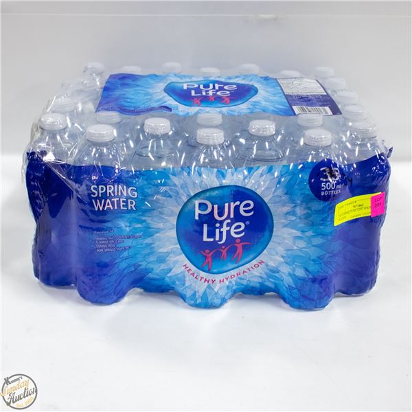 34 X 500ML PURE LIFE SPRING WATER