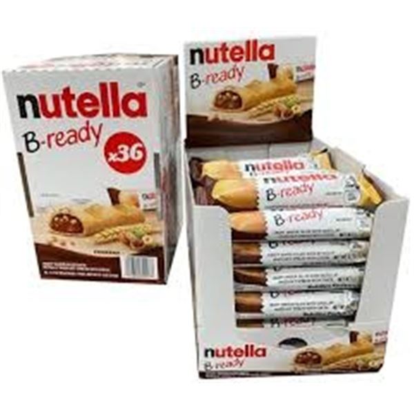 36 X 22G NUTELLA B-READY CRISPY WAFERS