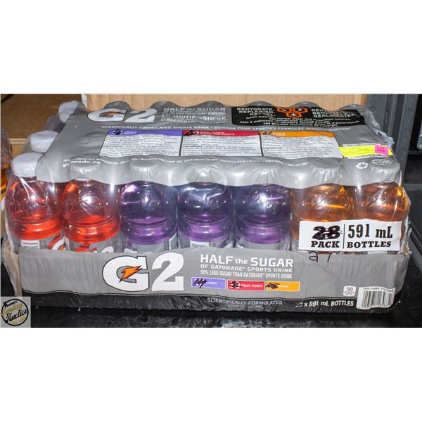 27 X 591ML GATORADE G2 SPORTS DRINK VARIETY PACK