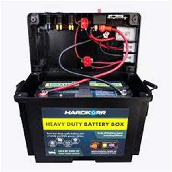 BRAND NEW HARD KORR BATTERY BOX