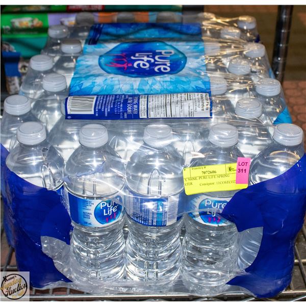 35 X 500ML PURE LIFE SPRING WATER BB 7/2027