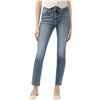Image 1 : NEW AUTHENTIC SILVER CURVY HIGH SLIM STRAIGHT