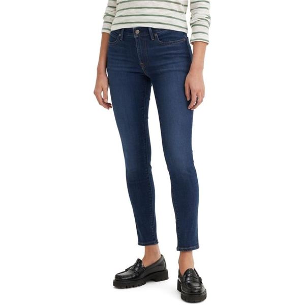 NEW LEVI STRAUSS 711 SKINNY JEANS BLUE COBALT