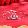 Image 1 : GRA CERTIFIED LUCKY CAT STYLE MOISSANITE BRACELET