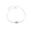 Image 2 : 925S 1 CT GRA CERTIFIED LUCKY COIN SYLE BRACELET