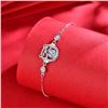 Image 2 : GRA CERTIFIED LUCKY CAT STYLE MOISSANITE BRACELET