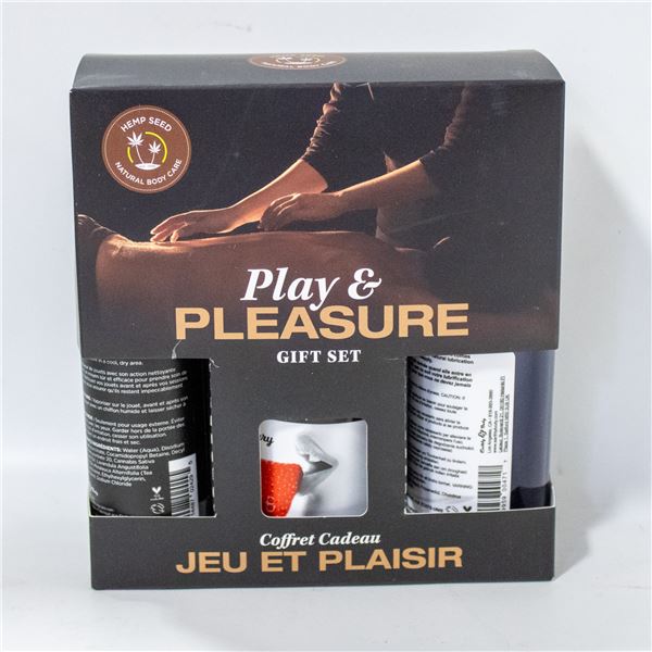 NEW PLAY & PLEASURE GIFT SET