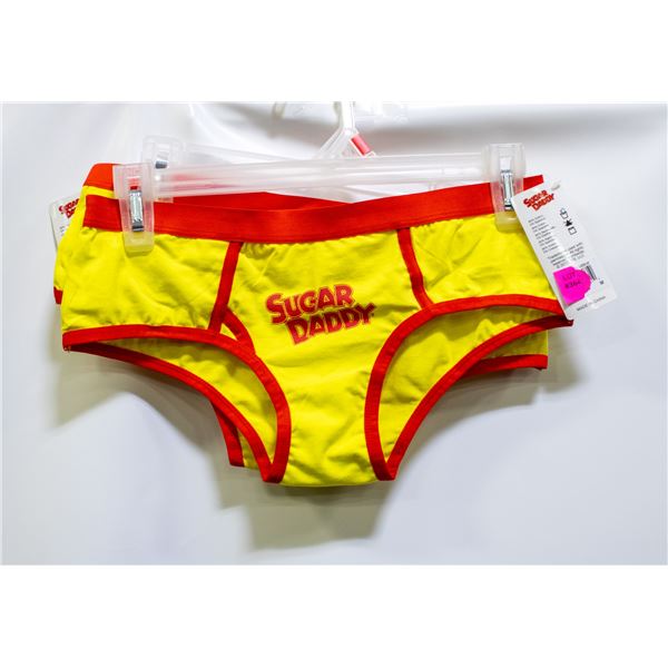 2 PAIRS OF MEDIUM SIZE "SUGAR DADDY" UNDIES