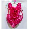 Image 1 : PINK LACEY BRA AND PANTIES SET SIZE UNKNOWN