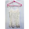 Image 1 : WHITE LACEY CAMISOLE SIZE UNKNOWN