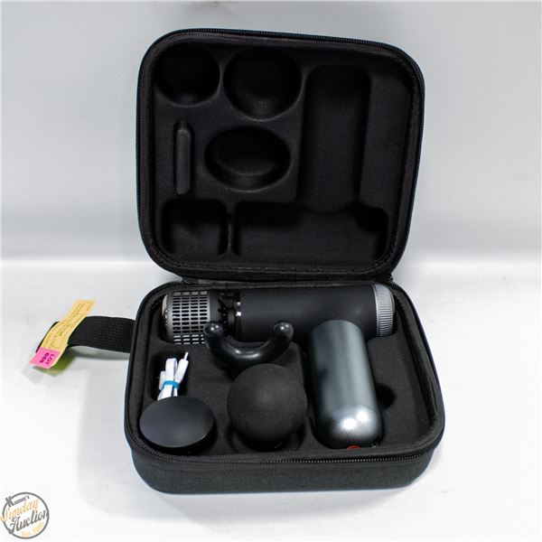 SHARPER IMAGE HOT & COLD MASSAGE GUN