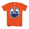 Image 1 : NEW EDMONTON OILERS ORANGE T-SHIRT LARGE