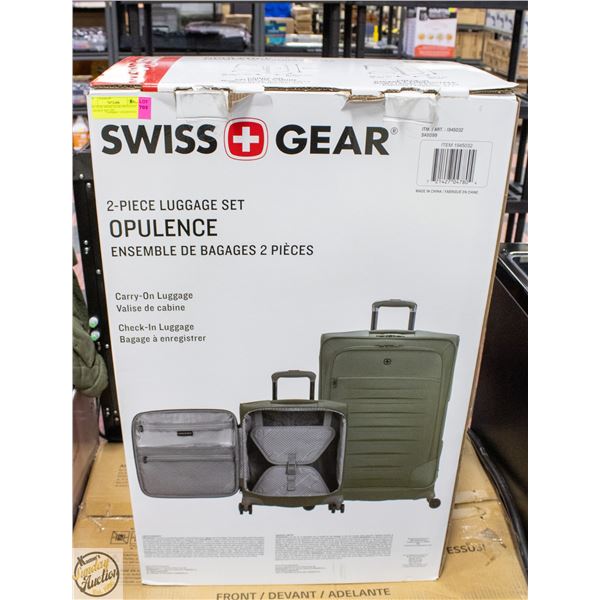 SWISS GEAR OPULENCE LUGGAGE SET 2PC