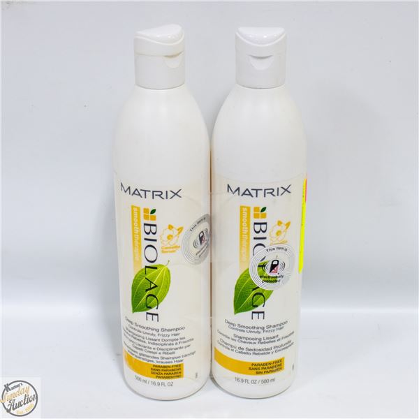 MATRIX BIOLAGE SMOOTHING SHAMPOO 2X500ML