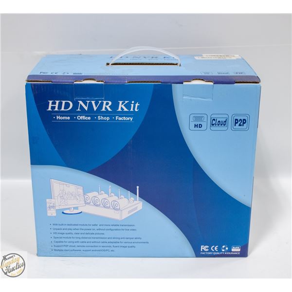 HISEEU 4 CHANNEL HD NVR KIT